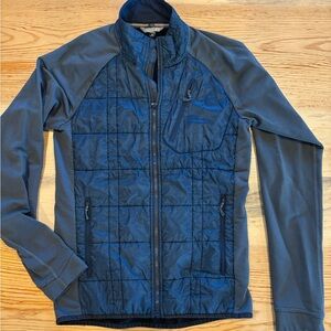 Men's smartwool sweater Blue & grey Jacket m